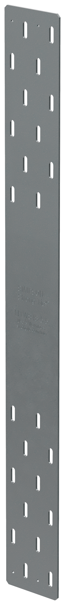Simpson Strong-Tie MTWS48-5.5 MTWS® 5-7/16 in. x 47-5/8 in. 7-Gauge Mass Timber Washer Strap