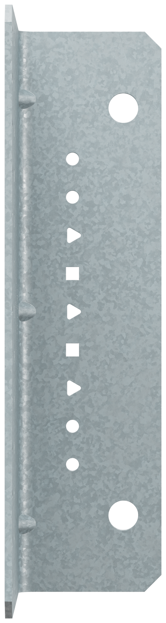 Simpson Strong-Tie MSJC8.25-R15 MSJC 2 in. x 4-1/2 in. x 8-1/4 in. 12-Gauge Galvanized Steel-Joist Connector (15-Qty)