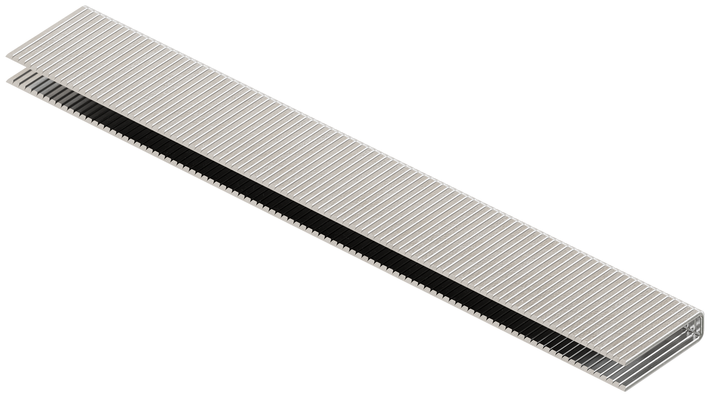 Simpson Strong-Tie T18N075L11 1/4-in. Crown, 18-Gauge Staples — 3/4 in. Type 316 Stainless Steel, (Qty-5000)