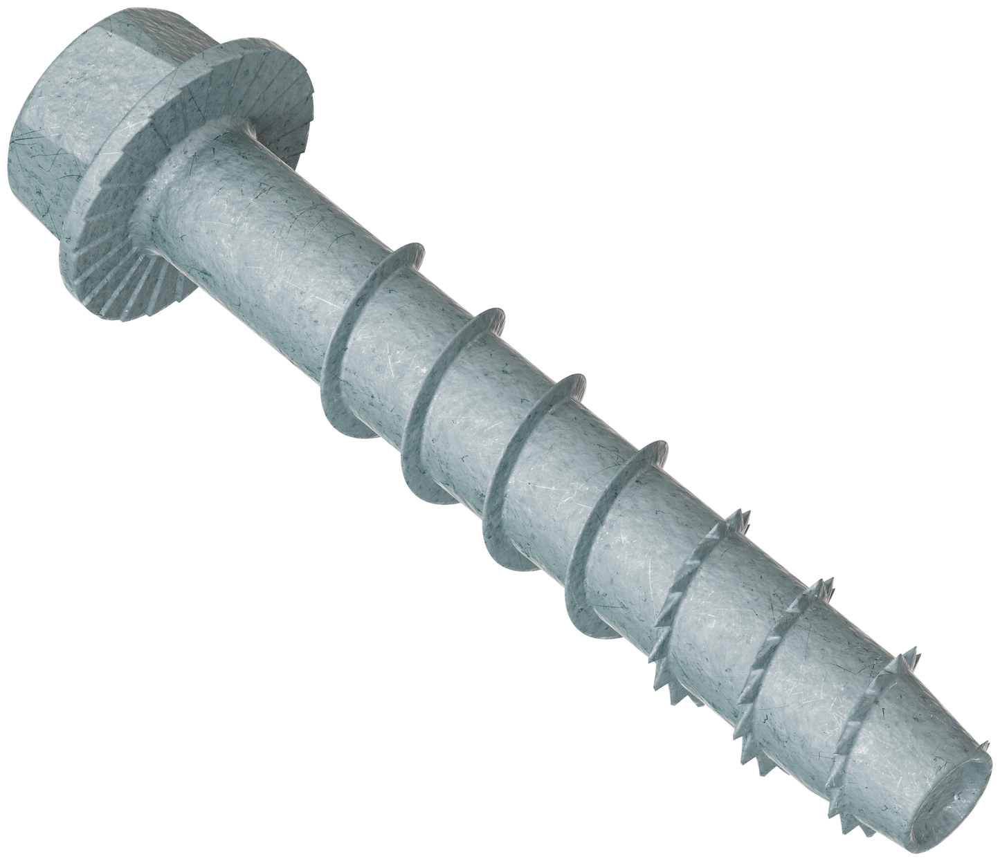 Simpson Strong-Tie THD37212HMG Titen HD® 3/8 in. x 2-1/2 in. Mechanically Galvanized Heavy-Duty Screw Anchor (50-Qty) (Pack of 4)
