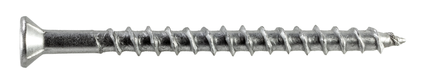 Simpson Strong-Tie T10250WP-R40 Deck-Drive™ DWP WOOD SS Screw — #10 x 2-1/2 in. T25, Flat Head, Type 316 (40-Qty)