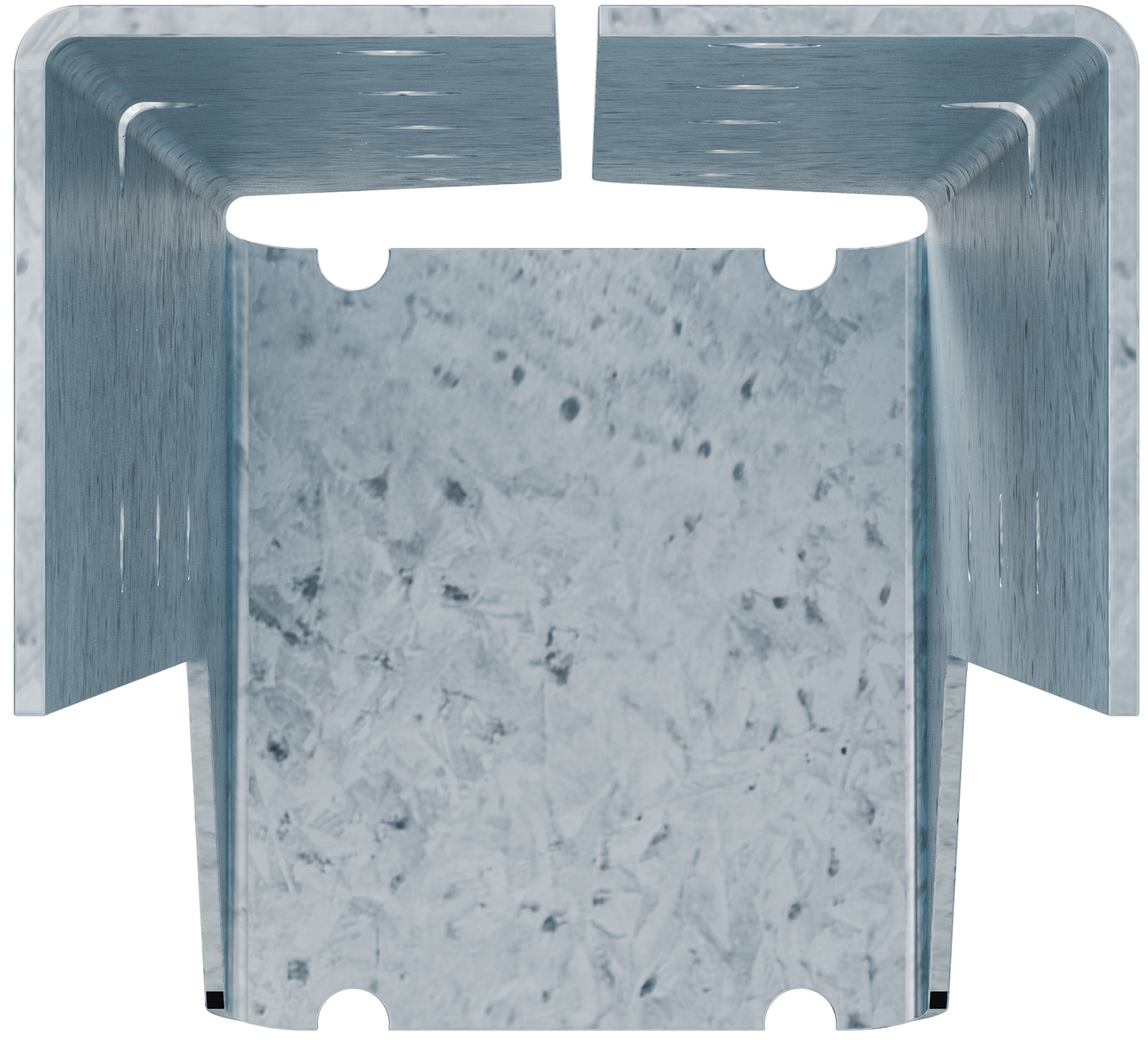 Simpson Strong-Tie LUC210Z-R LUC ZMAX® Galvanized Face-Mount Concealed-Flange Joist Hanger for 2x10