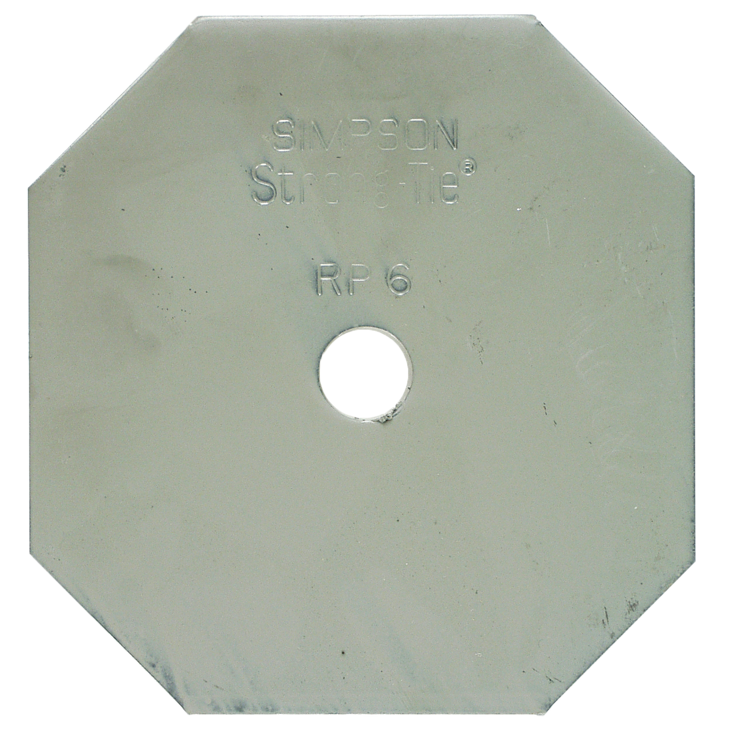 Simpson Strong-Tie RP6 RP6 3/8-in. Steel Retrofit Plate (Pack of 600)