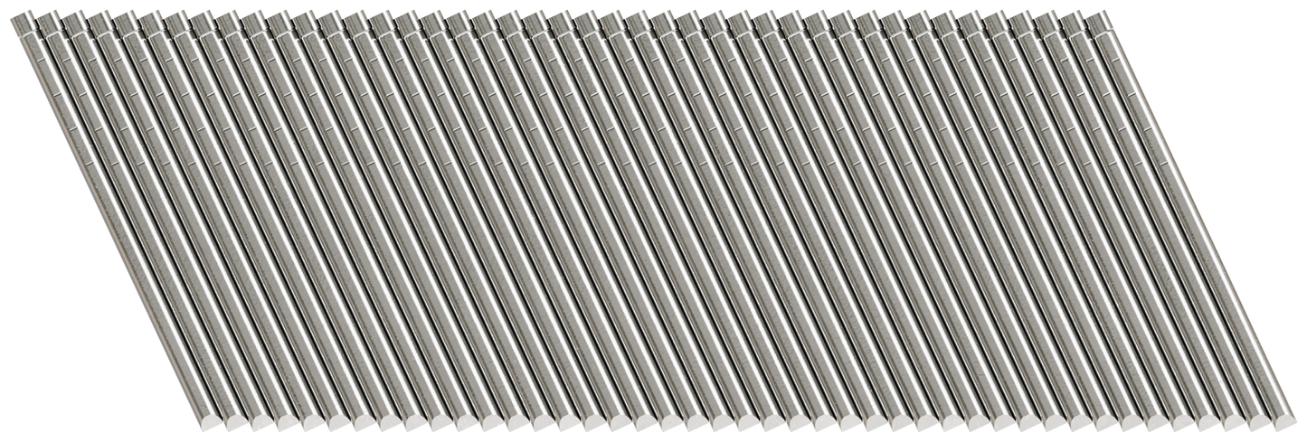 Simpson Strong-Tie T15N150FNB 25° Angle, Adhesive Collation, FN-Style, 15-Gauge Finishing Nail — 1-1/2 in. Type 316 (500-Qty) (Pack of 5)
