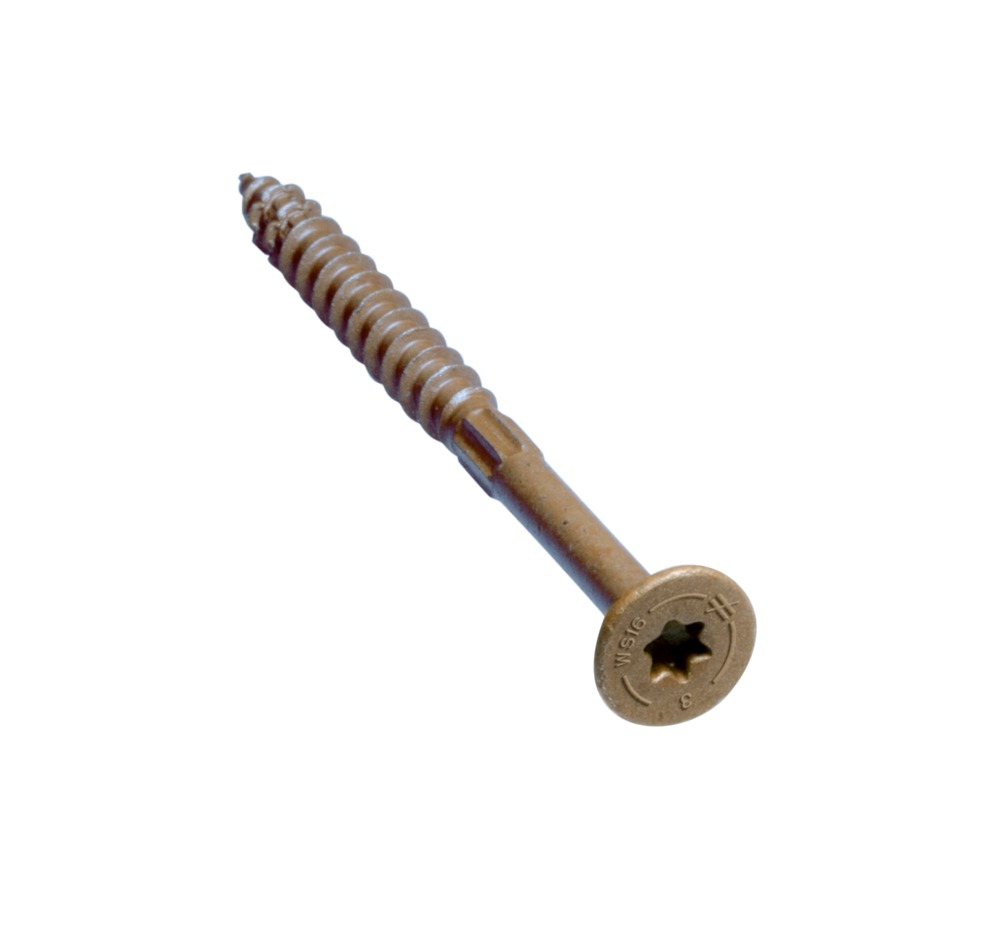 Simpson Strong-Tie SDWS16300QR75 Strong-Drive® SDWS™ FRAMING Screw — 0.160 in. x 3 in. T25, Quik Guard®, Tan (75-Qty) (Pack of 1080)