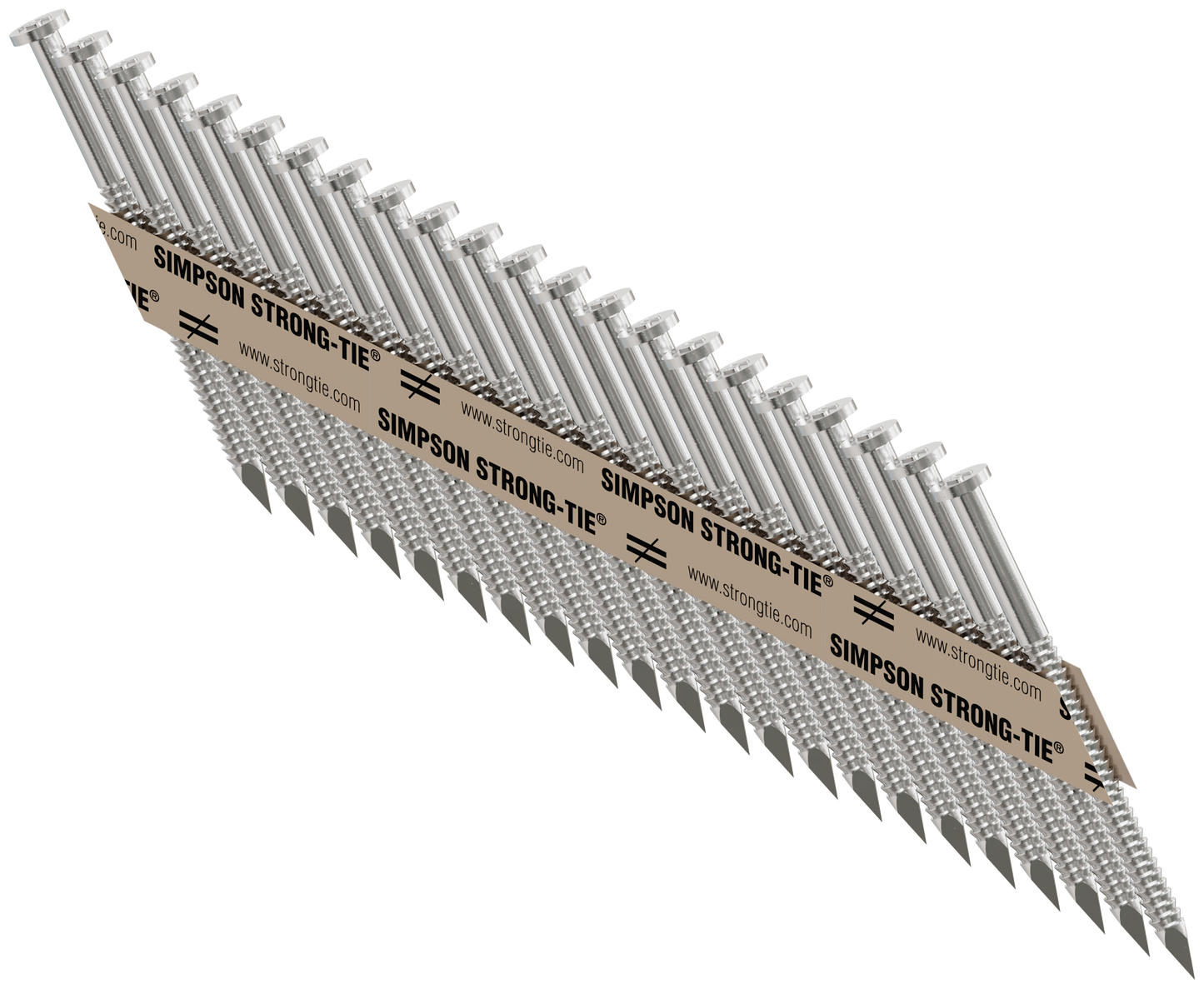 Simpson Strong-Tie T9A250MCN Strong-Drive® 33° SCNR™ RING-SHANK CONNECTOR Nail — 2-1/2 in. x .148 in. Type 316 (1000-Qty)