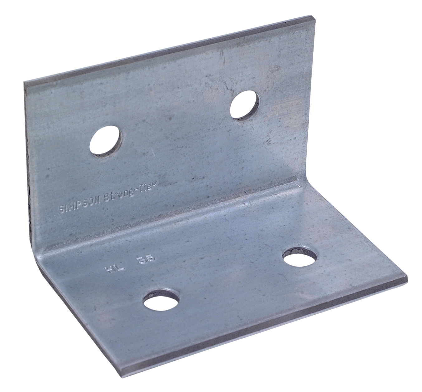 Simpson Strong-Tie HL35-R HL 3-1/4 in. x 5 in. Galvanized Heavy Angle (Pack of 960)