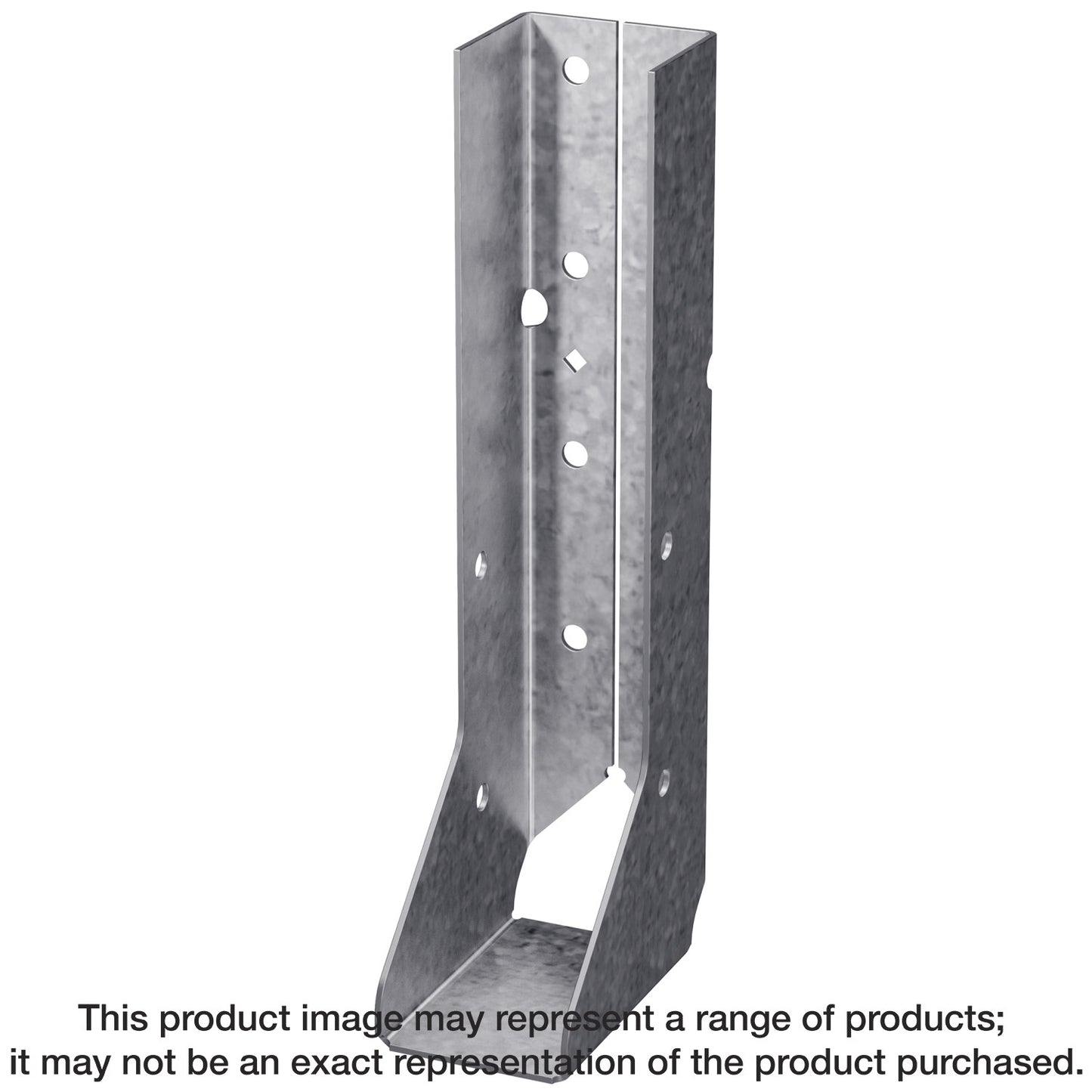 Simpson Strong-Tie HUCQ410-SDS HUCQ Heavy Face-Mount Concealed-Flange Joist Hanger for 4x10 w/ Screws (Pack of 15)
