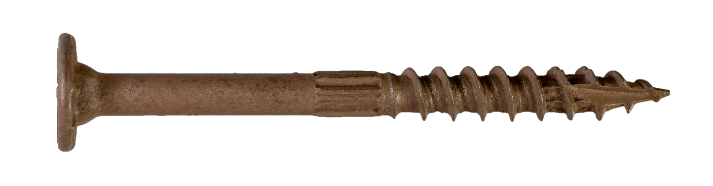 Simpson Strong-Tie SDWS16212QMBC Strong-Drive® SDWS™ FRAMING Screw — 0.160 in. x 2-1/2 in. T25, Quik Guard®, Tan (250-Qty) (Pack of 336)