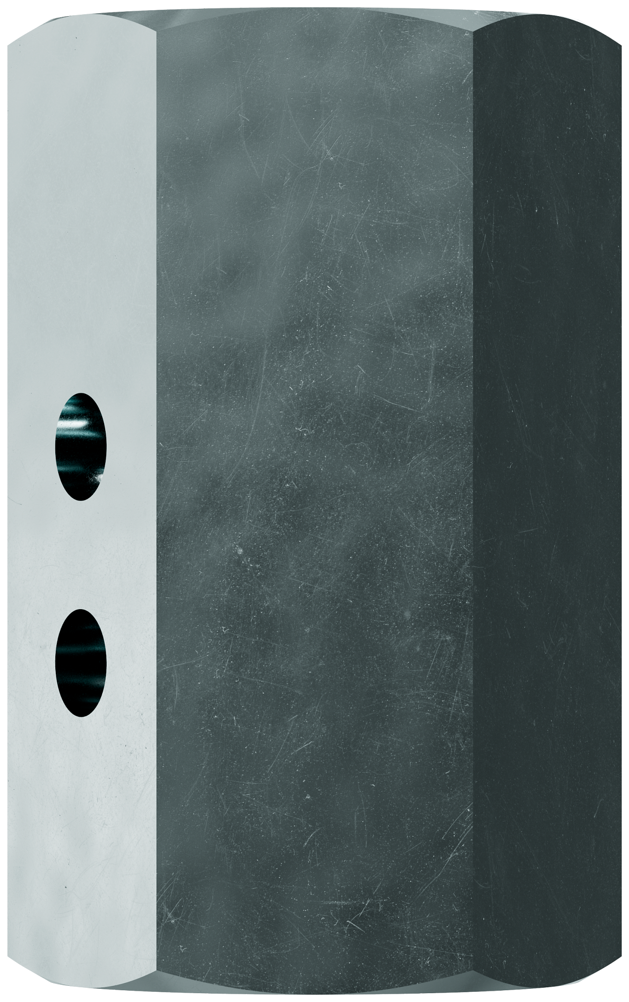 Simpson Strong-Tie CNW7/8-5/8 CNW 7/8 in. to 5/8 in. Coupler Nut with Witness® Hole (Pack of 80)