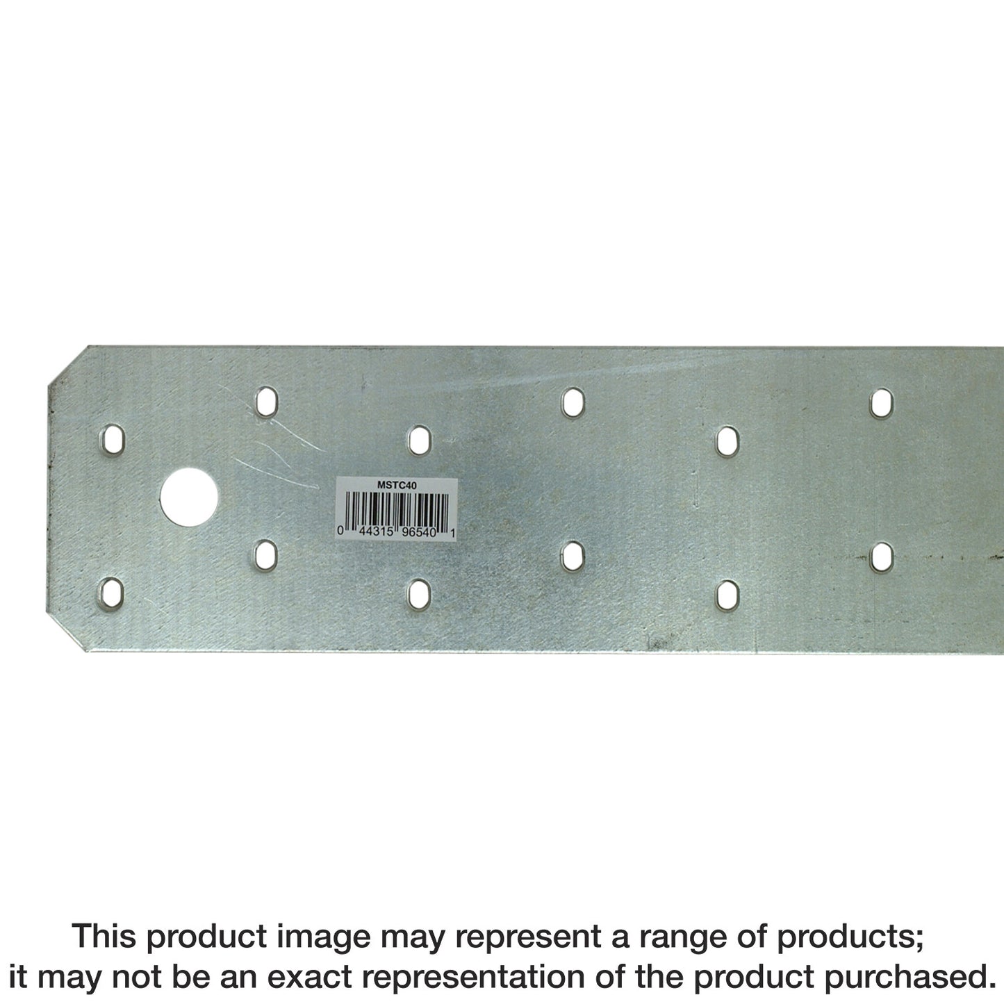 Simpson Strong-Tie MSTC40 MSTC 40-1/4 in. 16-Gauge Galvanized Medium Strap (Pack of 1050)