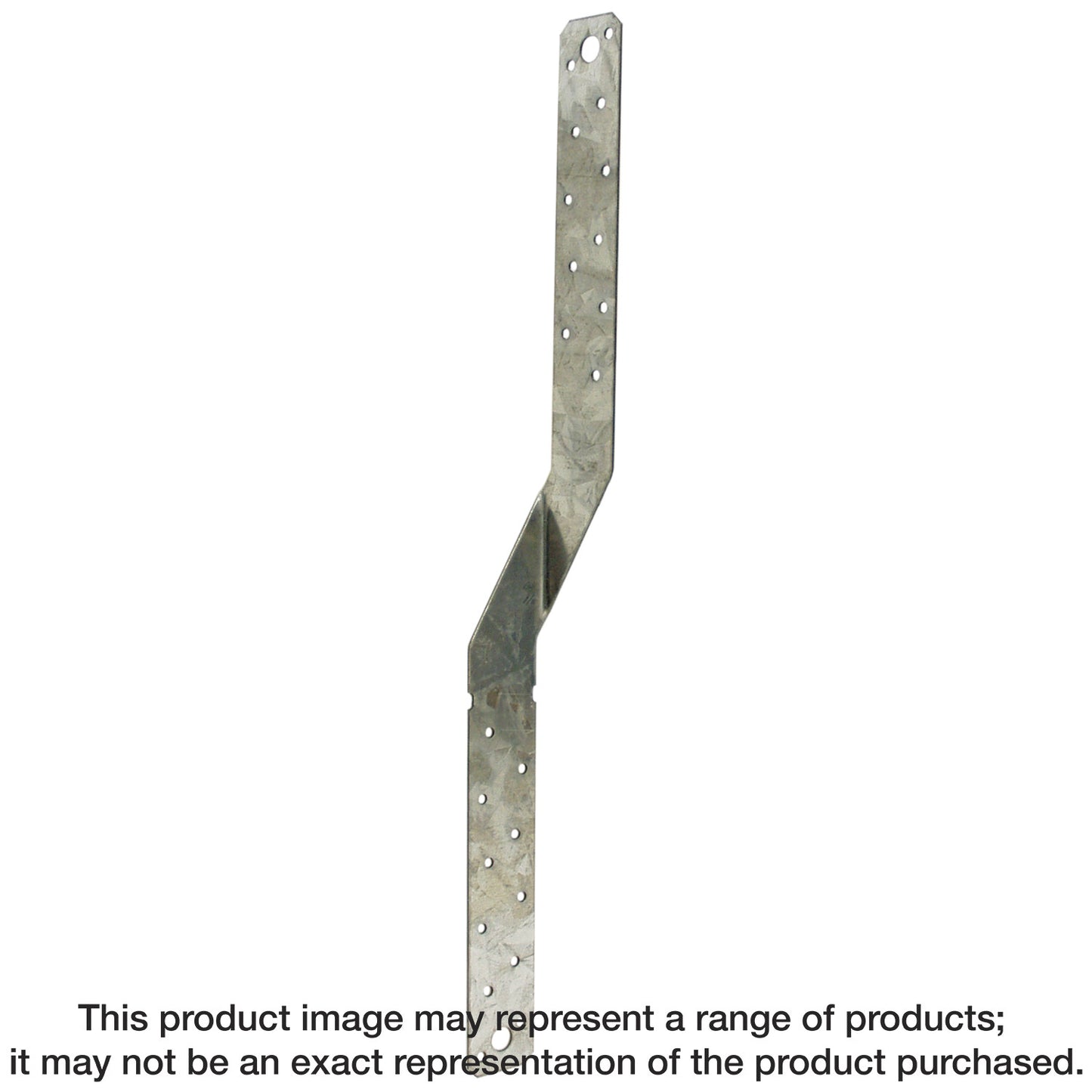 Simpson Strong-Tie MTS16Z MTS 16 in. 16-Gauge ZMAX® Galvanized Medium Twist Strap
