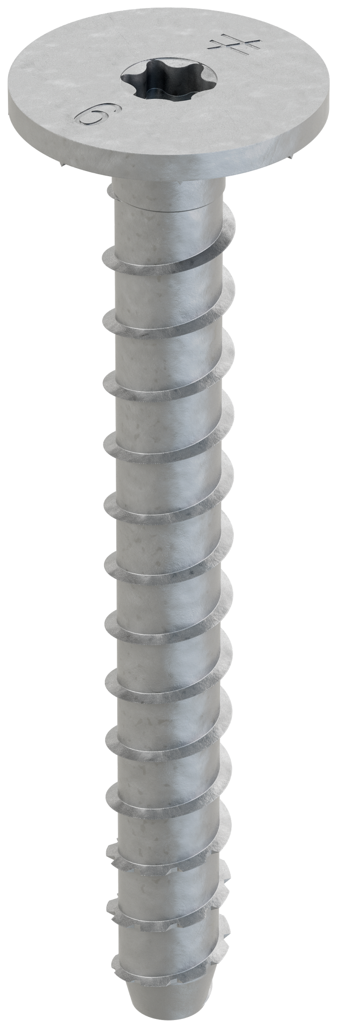 Simpson Strong-Tie THDB62600WHMG Titen HD® 5/8 in. x 6 in. Mech. Galv. Washer-Head Heavy-Duty Screw Anchor (10-Qty)