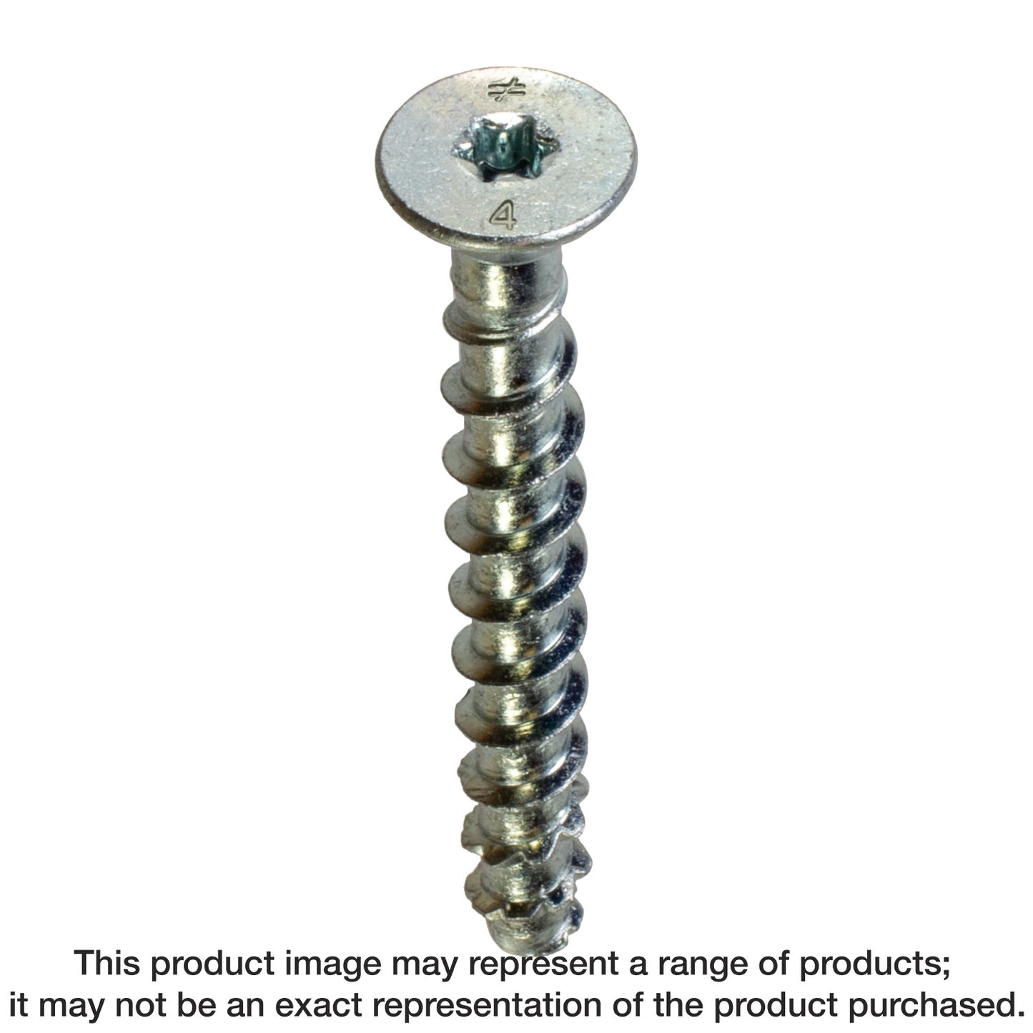 Simpson Strong-Tie THDB25312CS Titen HD® 1/4 in. x 3-1/2 in. Zinc-Plated Countersunk Head Heavy-Duty Screw Anchor (50-Qty)