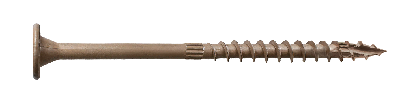 Simpson Strong-Tie SDWS22500DB Strong-Drive® SDWS™ TIMBER Screw (Exterior Grade) — 0.220 in. x 5 in. T40, Tan (600-Qty) (Pack of 32)