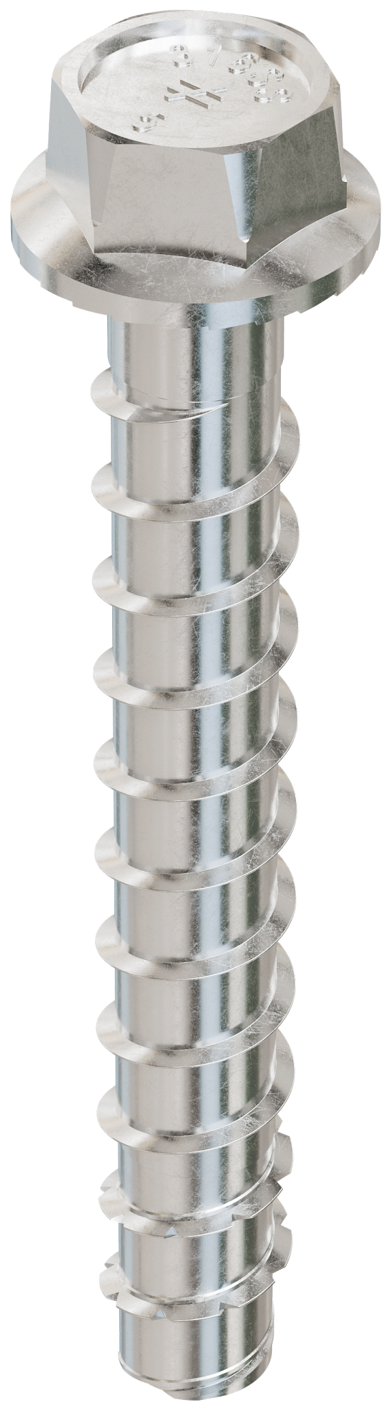 Simpson Strong-Tie THDB62500H6SSF1 Titen HD® 5/8 in. x 5 in. Type 316 Stainless-Steel Heavy-Duty Screw Anchor (Pack of 10)