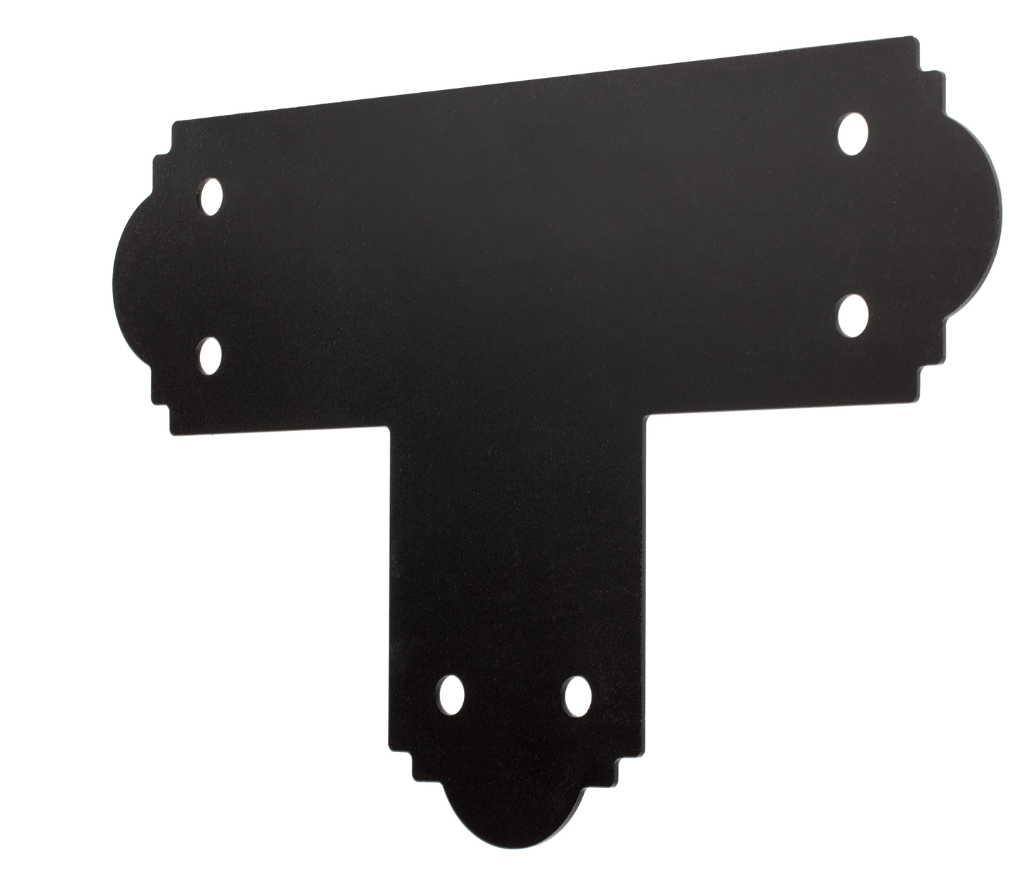 Simpson Strong-Tie APT6 Outdoor Accents® Mission Collection® ZMAX®, Black Powder-Coated T Strap for 6x6 (Pack of 256)