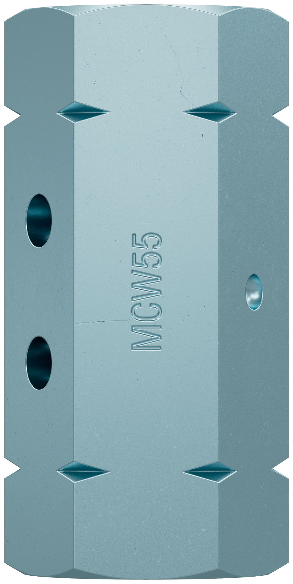 Simpson Strong-Tie MCW55 MCW 5/8 in. Coupler Nut with Witness® Hole, Grade 55