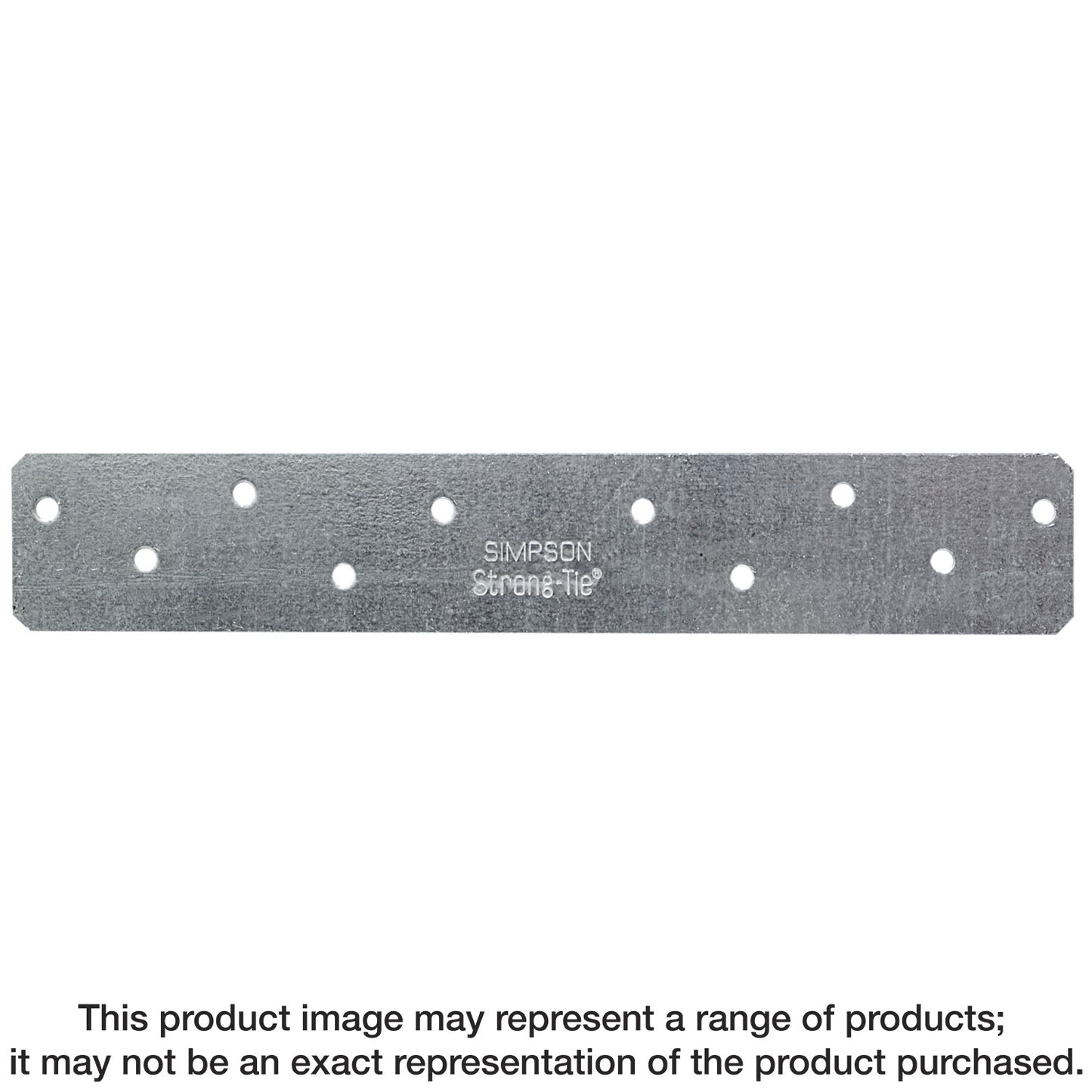 Simpson Strong-Tie HRS8 HRS 8 in. 12-Gauge Galvanized Heavy Strap Tie (Pack of 25)