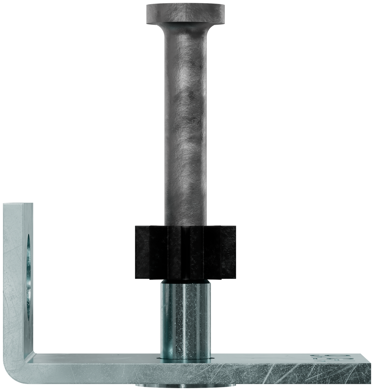 Simpson Strong-Tie PCLDPA-131 PCLDPA Powder-Actuated 90° Ceiling Clip with 1-5/16 in. Pin (100-Qty)