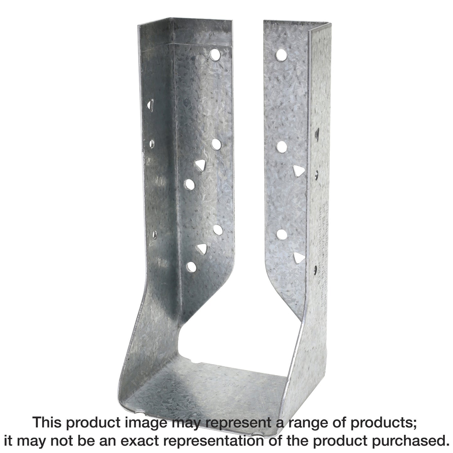 Simpson Strong-Tie HUC28-2Z HUC ZMAX® Galvanized Face-Mount Concealed-Flange Joist Hanger for Double 2x8 (Pack of 25)