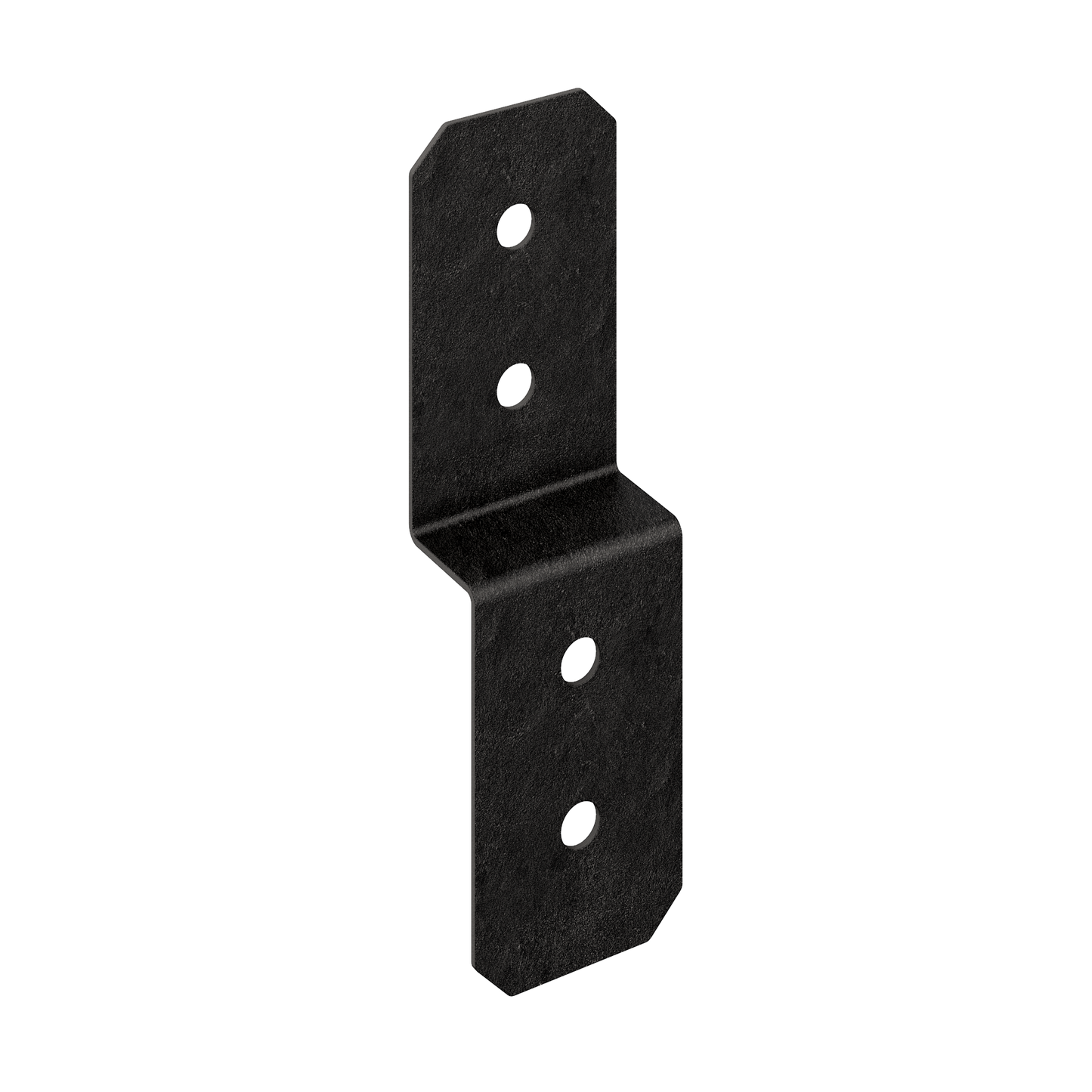 Simpson Strong-Tie APVDJT2-4 Outdoor Accents® Avant Collection™ 3-in. ZMAX®, Black Powder-Coated Deck Joist Tie for 2x
