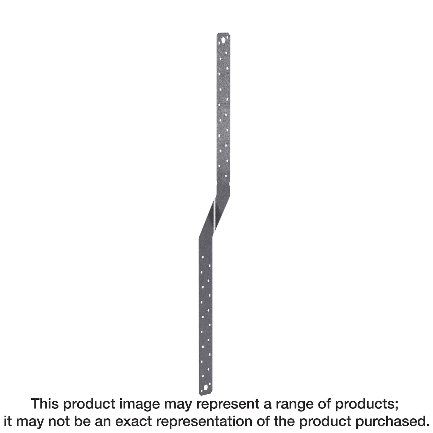 Simpson Strong-Tie MTS20 MTS 20 in. 16-Gauge Galvanized Medium Twist Strap (Pack of 100)