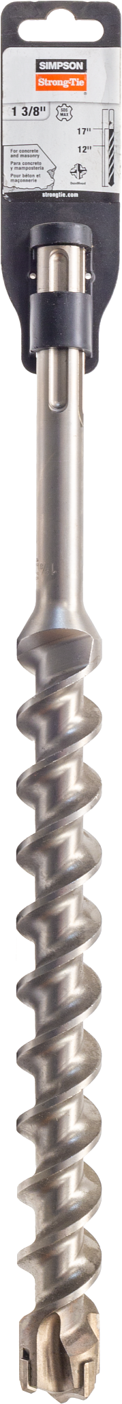 Simpson Strong-Tie MDMX13717Q 1-3/8 in. x 17 in. SDS-max® Shank Quad-Head Drill Bit