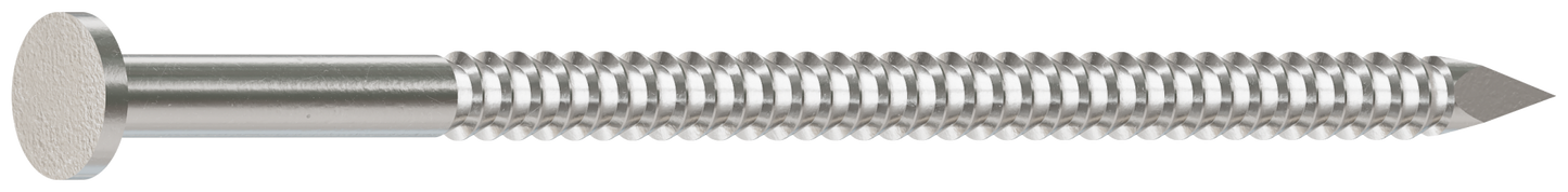 Simpson Strong-Tie T12ACN1 Common Nail, Annular Ring Shank — 3-1/4-in. x .148-in. Type 316 Stainless Steel (1 lb.) (Pack of 10)