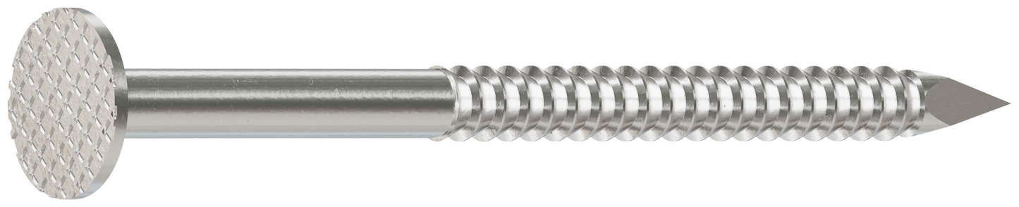 Simpson Strong-Tie T6PCS1 Fiber-Cement Siding Nail — 2 in. x .120 in. Type 316 Stainless Steel (1 lb.)