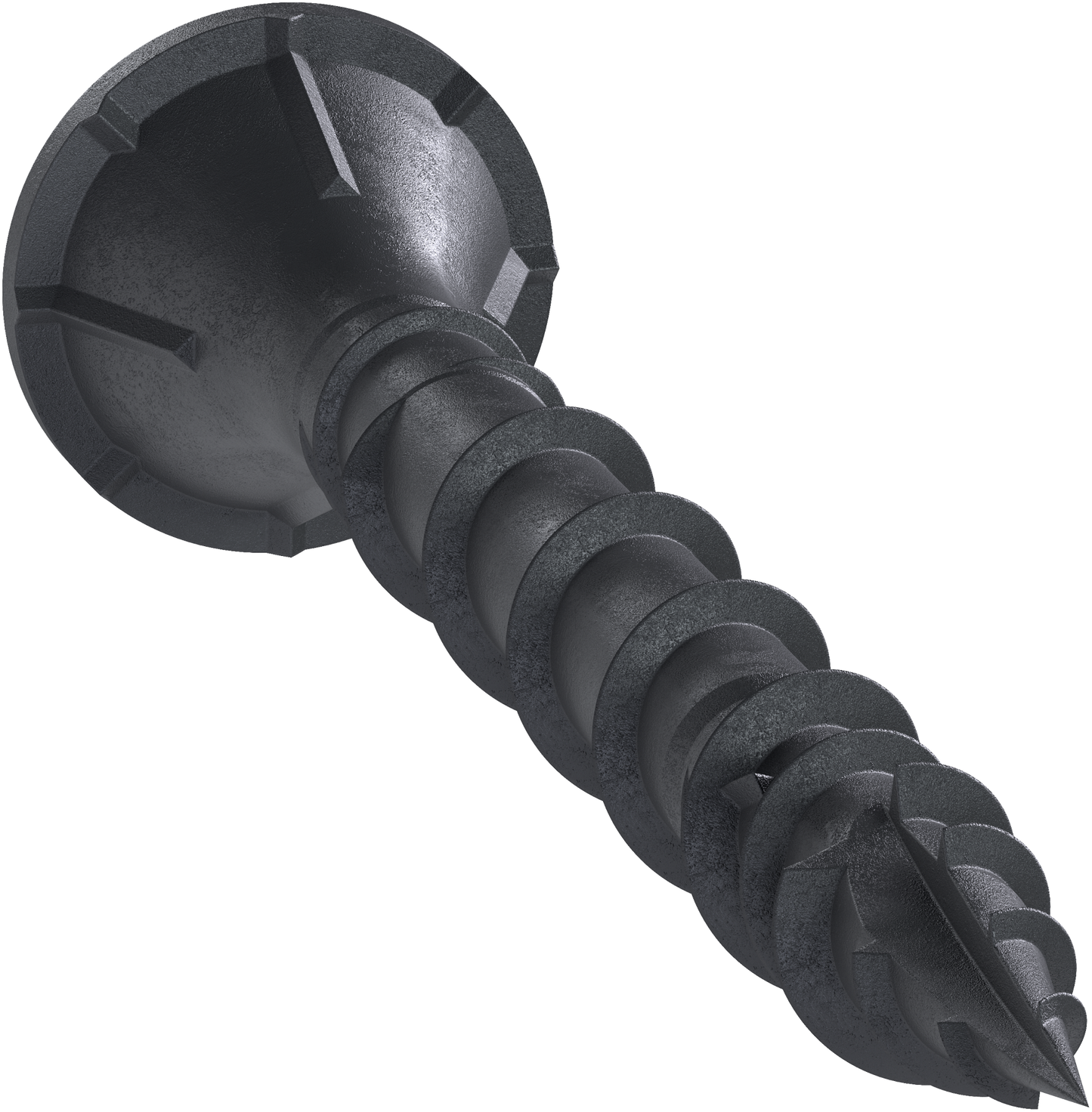 Simpson Strong-Tie DSVBK158R160 Deck-Drive™ DSV WOOD Screw — #8 x 1-5/8 in. T25, Flat Head, Quik Guard®, Black (160-Qty) (Pack of 10)
