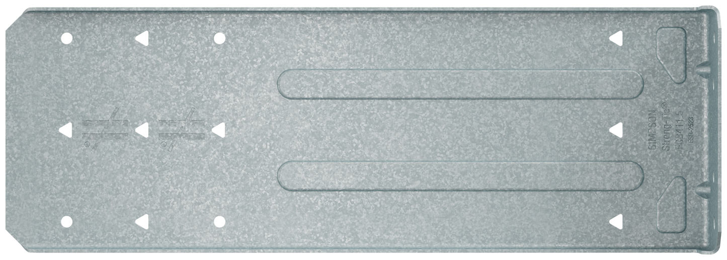 Simpson Strong-Tie FCB411.5-R25 FCB 11-1/2-in. Bypass Framing Fixed-Clip Connector (25-Qty)
