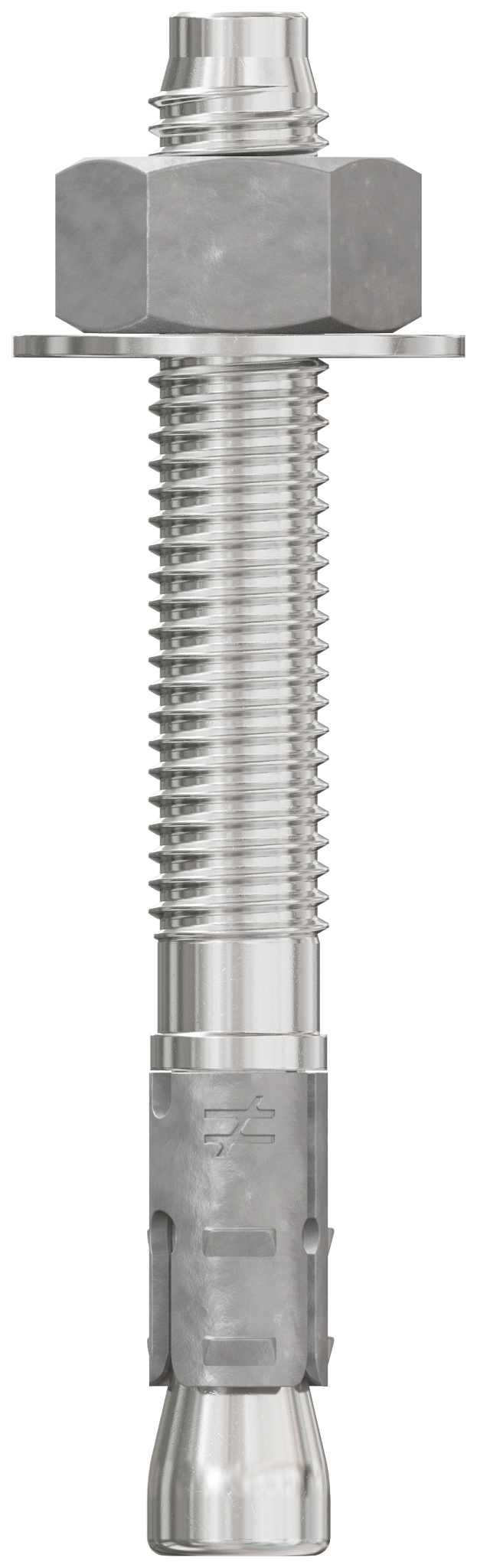 Simpson Strong-Tie STB2-50414S4F25 Strong-Bolt® 2 — 1/2 in. x 4-1/4 in. Type 304 Stainless-Steel Wedge Anchor, Fully Assembled (25-Qty) (Pack of 252)