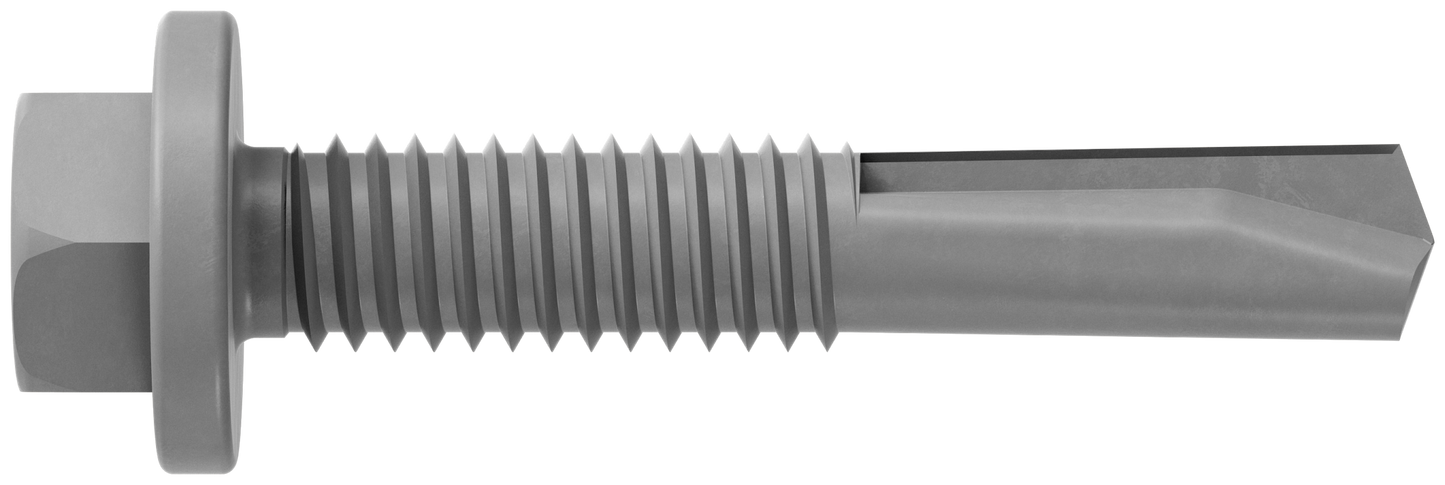 Simpson Strong-Tie XMQ114S1224 Strong-Drive® XM MEDIUM-HEAD METAL Screw (Collated) — #12 x 1-1/4 in. 5/16 Hex (1500-Qty)