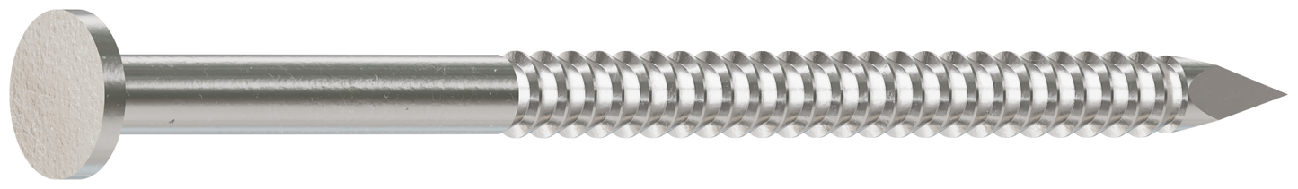 Simpson Strong-Tie T7ACNB Common Nail, Annular Ring Shank — 2-1/4-in. x .120-in. Type 316 Stainless Steel (25 lb.)