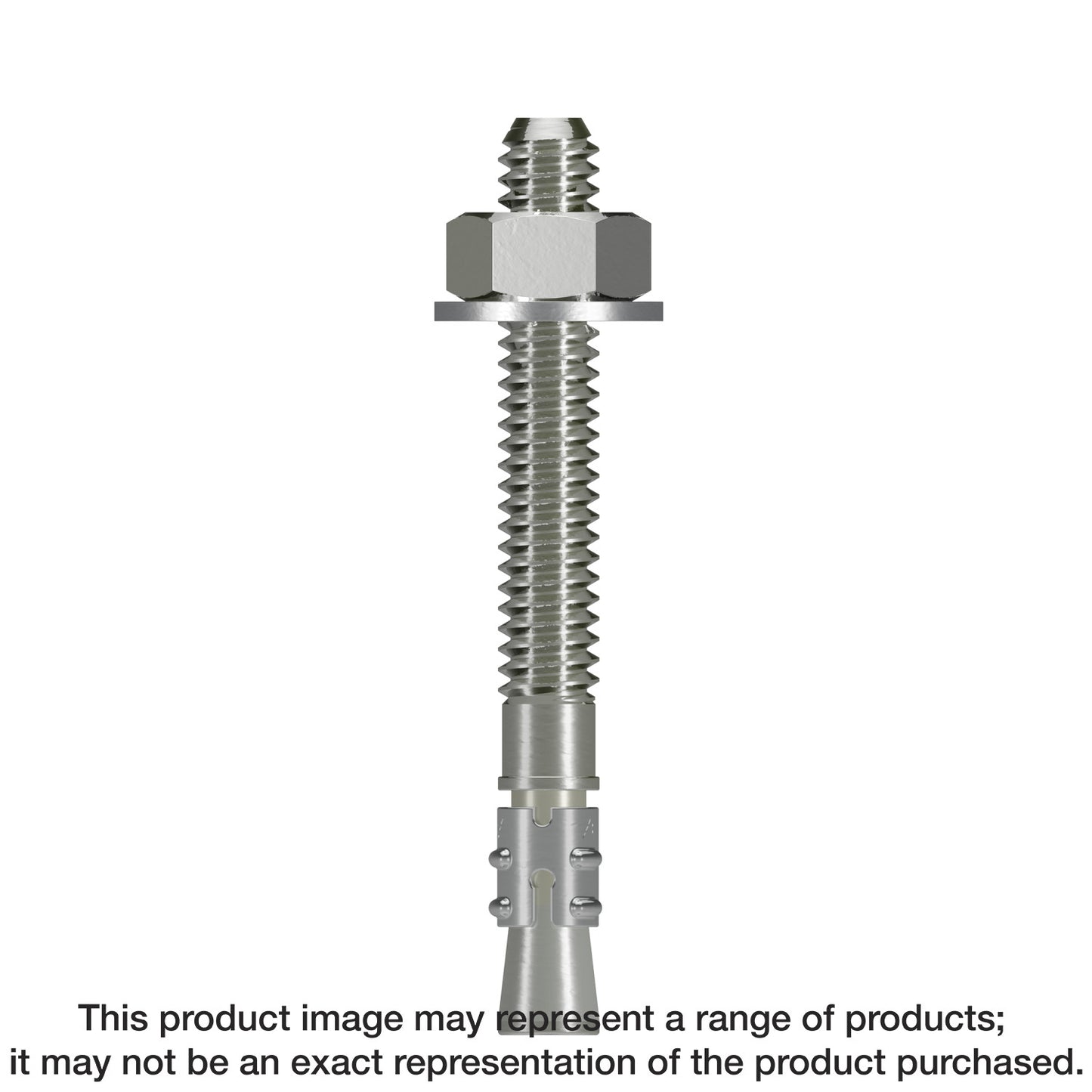 Simpson Strong-Tie STB2-252146SS Strong-Bolt® 2 — 1/4 in. x 2-1/4 in. Type 316 Stainless-Steel Wedge Anchor (100-Qty) (Pack of 490)