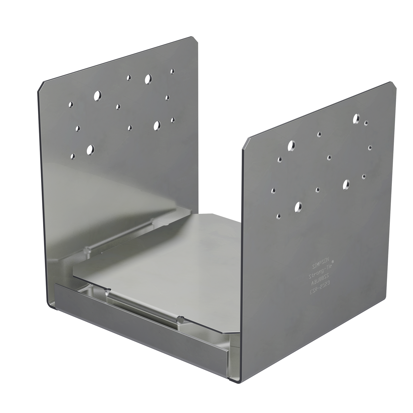 Simpson Strong-Tie ABU88SS ABU Stainless-Steel Adjustable Standoff Post Base for 8x8