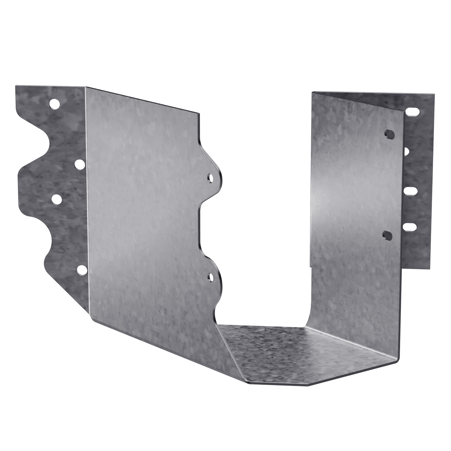 Simpson Strong-Tie SUR26-2 SUR Galvanized Joist Hanger for Double 2x6, Skewed Right