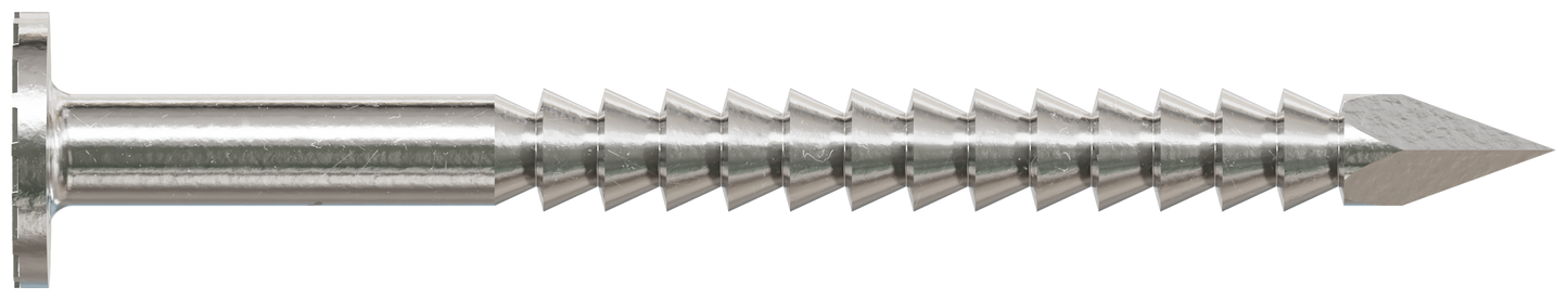 Simpson Strong-Tie S3SN71 Shake and Shingle Siding/Roofing Nail — 1-1/4 in. x .083 in. Type 304 (1 lb.) (Pack of 800)