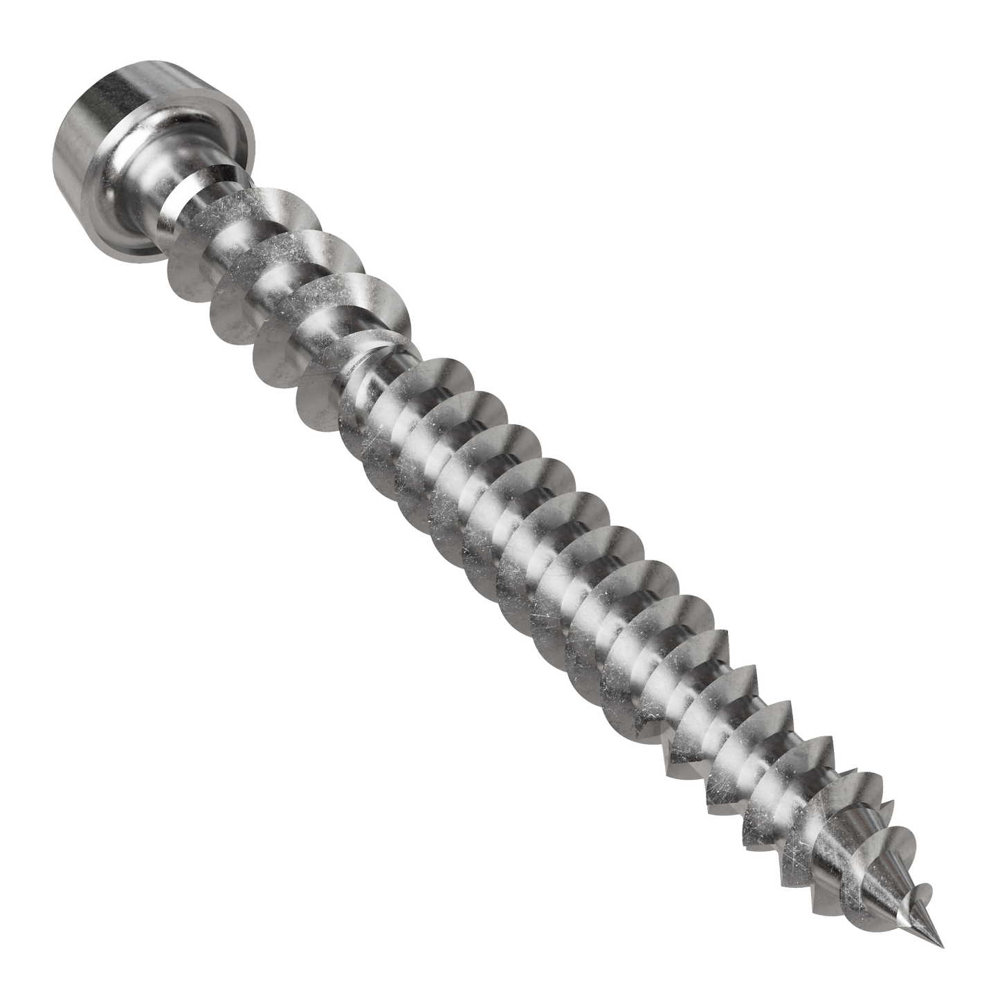 Simpson Strong-Tie DCU2C316 Deck-Drive™ DCU COMPOSITE Screw — #10 x 2 in. T20, Type 316 (70-Qty) (Pack of 5)