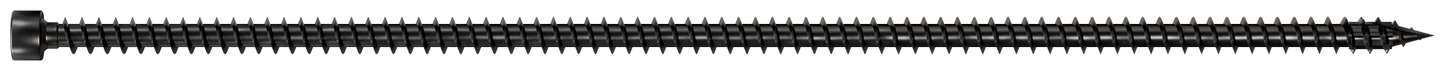 Simpson Strong-Tie SDCFC10X380-R25 Strong-Drive® SDCFC TIMBER-CFC Screw — 0.390 in. x 15 in. T50, E-Coat® (25-Qty) (Pack of 6)