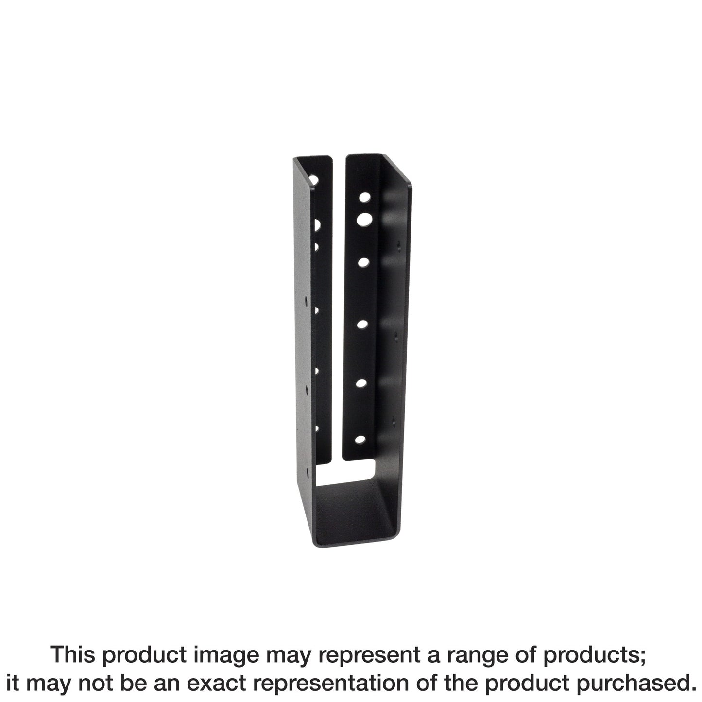 Simpson Strong-Tie APLH1.75-10 Outdoor Accents® APLH ZMAX®, Black Lt. Joist Hanger for 1-3/4 x 10 Rough Cedar (Pack of 12)