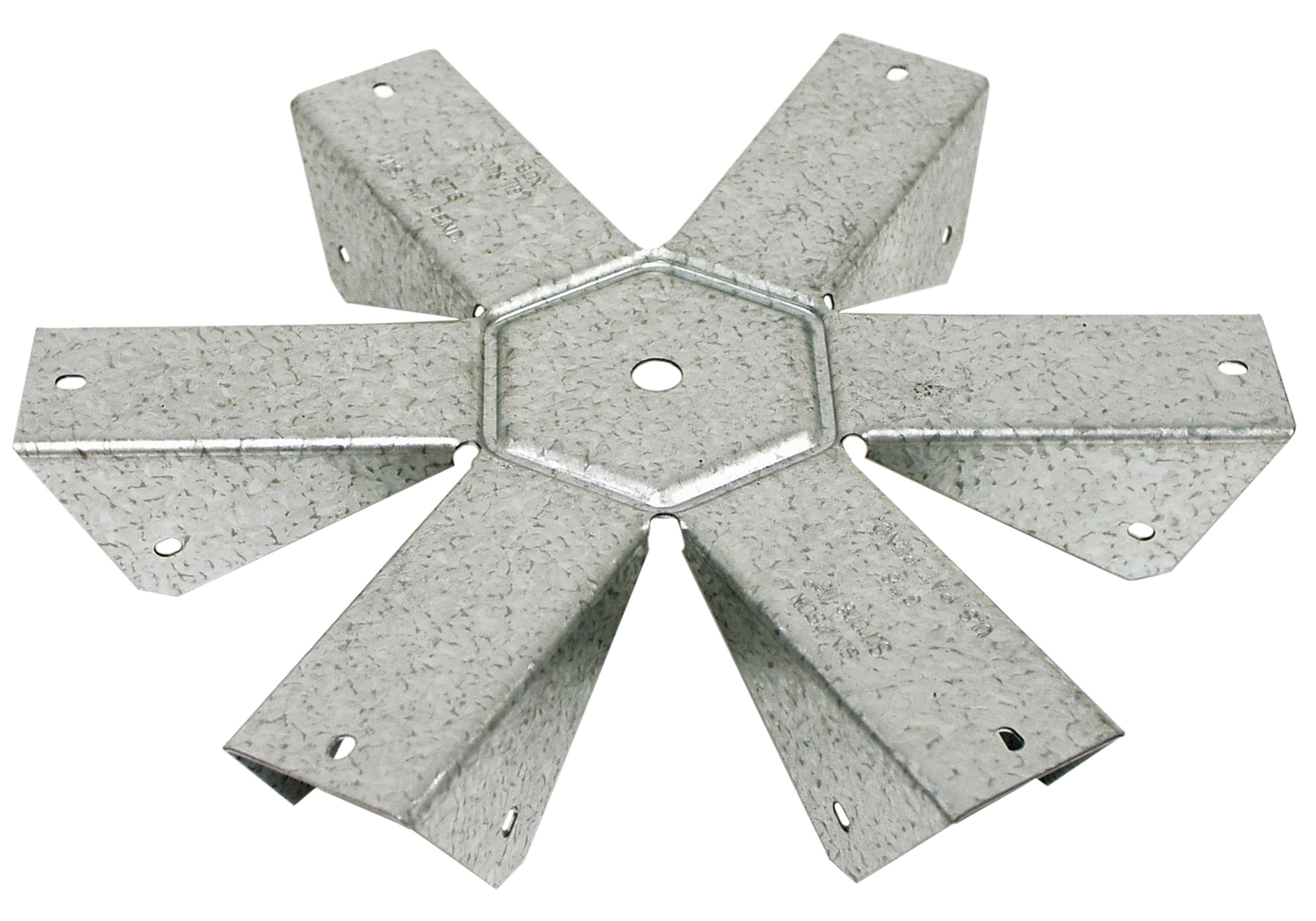 Simpson Strong-Tie GT6Z GT ZMAX® Galvanized 18-Gauge Gazebo Tie for 6-2x Rafters, Center
