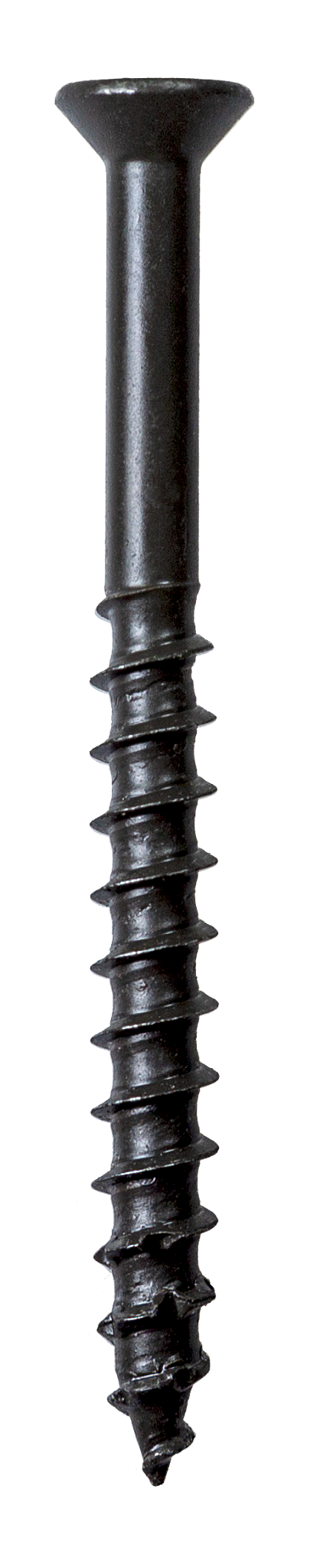 Simpson Strong-Tie TNTB25234TTR Titen Turbo™ — 1/4 in. x 2-3/4 in. 6-Lobe Trim-Head Concrete and Masonry Screw, Bronze (100-Qty)