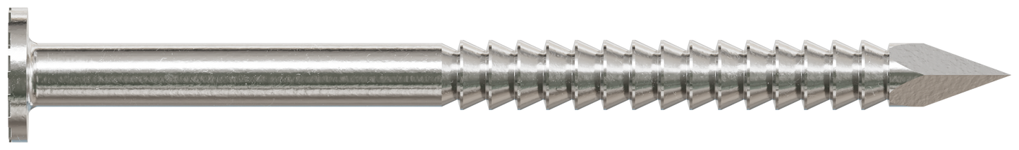 Simpson Strong-Tie T5ACN1 Common Nail, Annular Ring Shank — 1-3/4-in. x .113-in. Type 316 Stainless Steel (1 lb.)