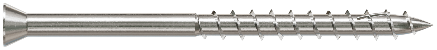 Simpson Strong-Tie S07225FWP Deck-Drive™ DWP WOOD SS Screw — #7 x 2-1/4 in. T-15, Trim Head, Type 305 (100-Qty) (Pack of 600)