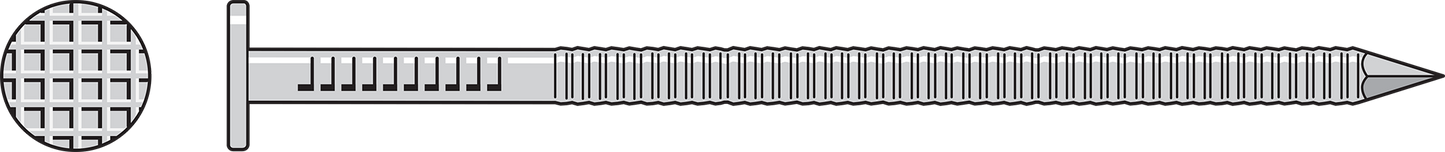 Simpson Strong-Tie T16PTD-RP25 Preservative-Treated Wood Decking Nail, Ring Shank — 3-1/2 in. x .148 in. Type 316 (25-Qty) (Pack of 4)