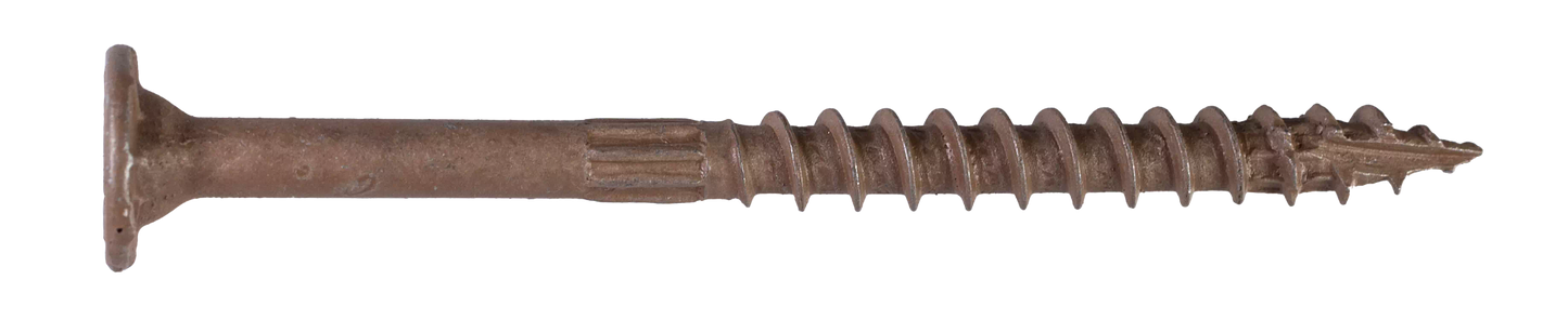 Simpson Strong-Tie SDWS16300QMB Strong-Drive® SDWS™ FRAMING Screw — 0.160 in. x 3 in. T25, Quik Guard®, Tan (250-Qty) (Pack of 336)