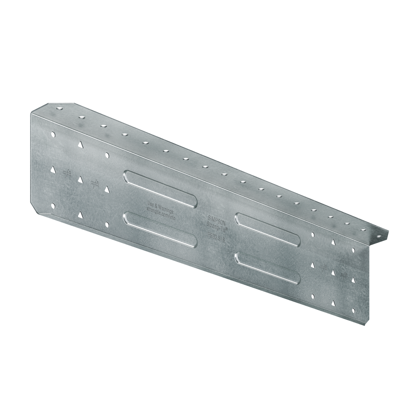 Simpson Strong-Tie FSB3.518-R25 FSB Bypass Framing Fixed-Clip Strut Connector (Qty-25) (Pack of 60)