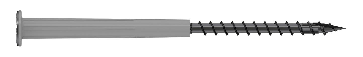 Simpson Strong-Tie SDPW19600MB Strong-Drive® SDPW™ DEFLECTOR Screw — 0.195 in. x 6 in. T40, 6-Lobe, E-Coat® (400-Qty)
